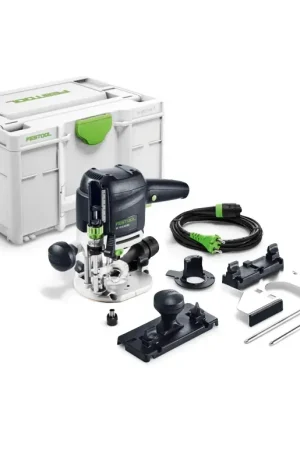 Authentique Festool OF 1010 REBQ-Plus Défonceuse 1010W Course 55mm + Coffret Systainer (576919)