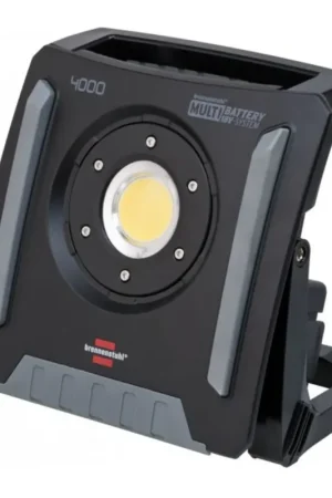 Brennenstuhl 4000 MA Multi Battery Projecteur LED sans fil 18 V, 4500 lm, 40 W, IP65 (1173140400) Jusqu'à Épuisement Des Stocks