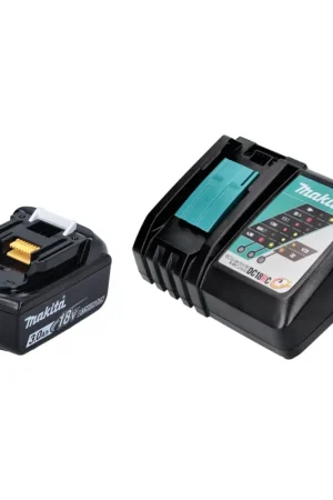 Makita BL1830B Batterie 3,0 Ah 18V + DC18RC Chargeur (191A24-4) Haute Qualité