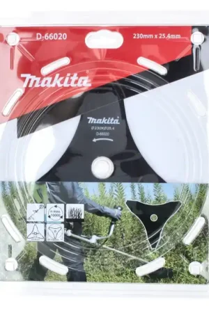 Soldes Makita (D-66020) Tête de débroussailleuse 230 x 25,4 mm pour débroussailleuse DUR 368 / 369 - successeur de 195298-3