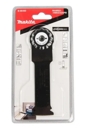 Commander Vite Makita MAM001 Lame de scie plongeante Starlock Max 32 x 80 mm - 1 pièce ( B-66400 )