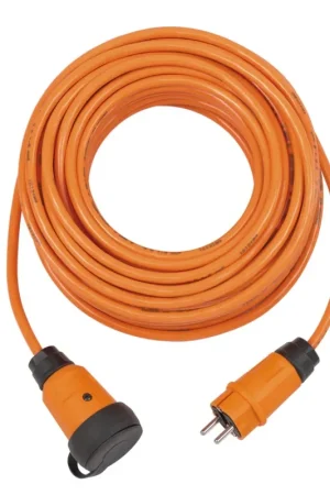 Offre Du Jour Brennenstuhl ProfessionalLINE Cordon prolongateur orange 5 m, VQ 2200 IP44 H07BQ-F 3G2,5 (9162250200)