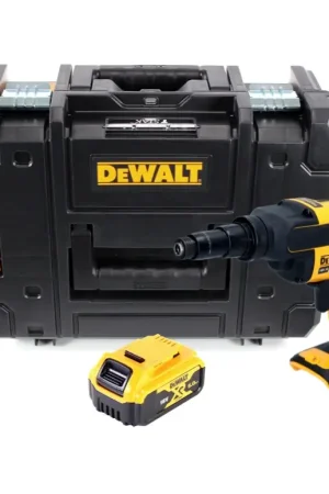 Bon Plan DeWalt DCF 622 Visseuse universelle sans fil, sans balai, 18 V 34 Nm + 1x Batterie 5 Ah + Coffret TSTAK - sans chargeur