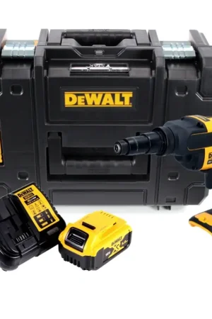 Soldes DeWalt DCF 622 P1 Visseuse universelle sans fil, sans balai, 18 V 34 Nm + 1x Batterie 5 Ah + Chargeur + Coffret TSTAK