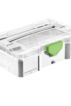 Promotion Festool T-LOC SYS MINI 1 TL TRA MINI Systainer Coffret pour petites pièces, couvercle transparent, acouplable avec SYS-MINI 1 et 3 TL (203813)