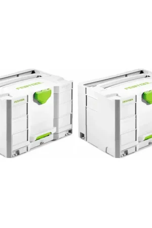 Festool Systainer T-LOC SYS-COMBI 2 Coffret à outils 396 x 296 x 270mm, 2 pcs. (2x 200117) Bon Plan