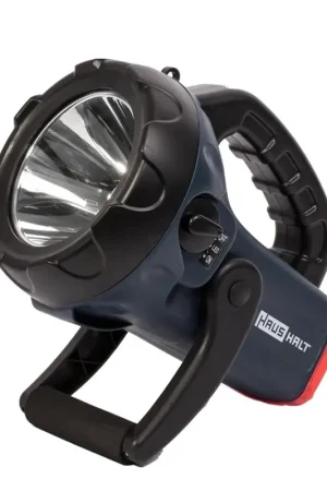 HausHalt GD-4011 LED Lampe de poche 10 W, 800 Lumens - IP65 - Bleue ( 000051421895 ) Authentique