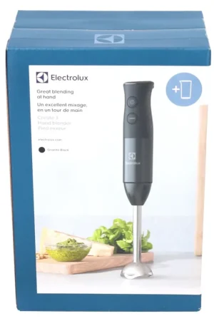 Electrolux E3HB1-4GG Stabmixer 400 W schwarz + 600 ml Messbecher ( 910 003 628 ) Prix Choc