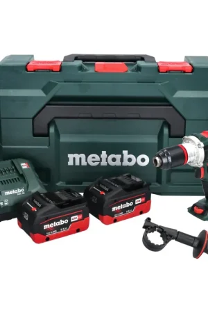 Prix Choc Metabo BS 18 LTX BL I Perceuse-visseuse sans fil 18 V 130 Nm (602358660) + 2x Batteries 5,5 Ah + Chargeur + metaBOX