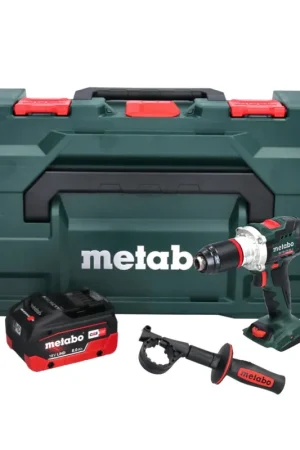 Achat Immédiat Metabo BS 18 LTX BL I Perceuse-visseuse sans fil 18 V 130 Nm + 1x Batterie 8,0 Ah + Coffret metaBOX - sans chargeur