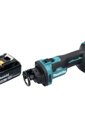 Makita DCO 181 G1 Affleureuse plaque de plâtre sans fil 32000 tr/min Brushless 18V + 1x Batterie 6,0 Ah - sans chargeur Top Vente