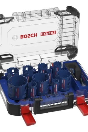 Jeu de scies cloches Bosch EXPERT Tough Material 14 pièces 20 - 76 x 60 mm ( 2608900448 ) Carbide Technology pour perceuses à rotation et à percussion Jusqu'à Épuisement Des Stocks