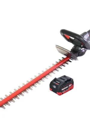 Offre Exclusive Metabo HS 18 LTX 65 Taille-haie sans fil 18 V 63 cm + 1x Batterie 5,5 Ah - sans chargeur