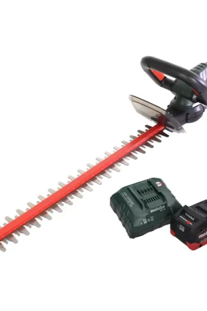 Livraison Express Metabo HS 18 LTX 45 Taille-haie sans fil 43 cm 18 V + 1x Batterie 5,5 Ah + Chargeur