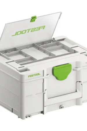 Nouveauté Festool SYS3 DF M 187 Systainer Mallette à outils avec compartiment à couvercle ( 577347 ) 396 x 296 x 187 mm 15,9 l accouplable
