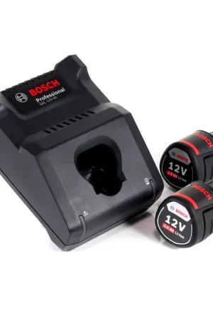 Bosch Starter Setch Kit 12 V - 2x Batteries 3,0 Ah + Chargeur GAL 12V-40 ( 1600A019RD ) Soldes