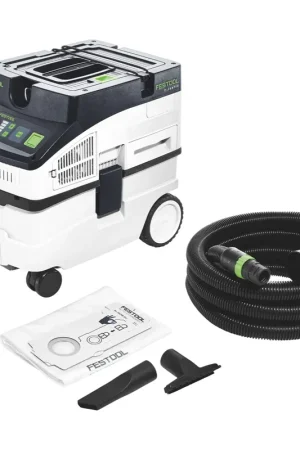 Affaire À Saisir Festool CT 15 E CLEANTEC Aspirateur mobile 15 l ( 577410 ) - Successeur de 574827