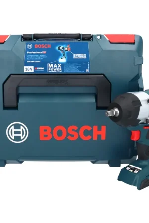 Visseuse à chocs sans fil Bosch GDS 18V-1000 C Professional 18 V 1000 Nm BITURBO Brushless + module Bluetooth GCY 42 + L-Boxx (06019J8001) - sans batterie, sans chargeur Nouvelle Collection