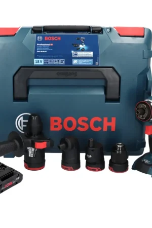 Offre Spéciale Bosch GSR 18V-60 FC Professional Perceuse-visseuse sans fil 60Nm Brushless 18V + 1x Batterie ProCORE 4,0 Ah + Embouts + Coffret L-Boxx - sans chargeur