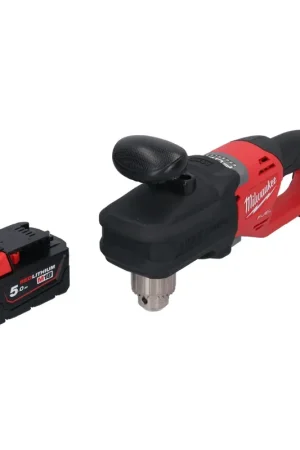Milwaukee M18 CRAD2-501 Perceuse d'angle sans fil 30 Nm Brushless 18V + 1x Batterie 5,0 Ah - sans chargeur Offre Spéciale