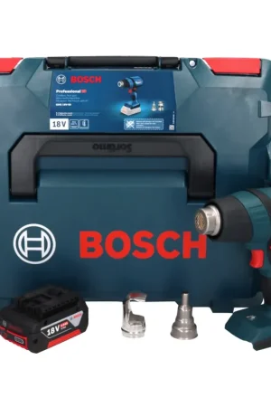 Bosch GHG 18V-50 Professional Pistolet à air chaud sans fil 18 V 300° C / 500° C + 1x batterie 5,0 Ah + L-Boxx - sans chargeur Achetez Aujourd'hui