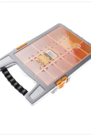Prix Cassé FORTE Tools K-ORG-10 Coffret à outils en 35x24x6 cm, boîte de rangement, organisateur avec 10 compartiments différents, amovible, boîte solide, couvercle anti-rayures (000051144679)