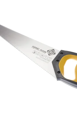 FORTE Tools Scie égoïne 45 cm 7 TPI Premium Scie, scie à main classique avec poignée ergonomique en caoutchouc, scie pour bois, plastique, etc., avec denture continue Made in Sweden (000051083441) Populaire