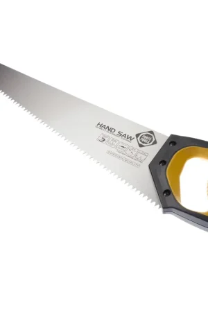 FORTE Tools Scie égoïne 50 cm 3,5 TPI Premium Scie, Scie à main avec poignée ergonomique en caoutchouc, Scie pour bois, plastique, etc., avec denture continue Made in Sweden (000051083446) Prix Bas
