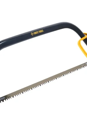 FORTE Tools Scie à métaux FT21 avec lame fixe pour bois frais et humide, longueur : 61cm, noire, Scie Premium en acier de haute qualité (000040031214) Meilleur Choix