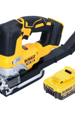 Top Vente DeWalt DCS334N Scie sauteuse sans fil 18V Brushless + 1x Batterie 4,0Ah - sans chargeur