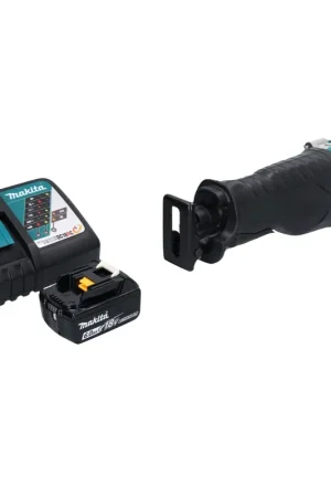 Achat Immédiat Makita DJR 187 RG1 Scie sabre sans fil 18 V brushless + 1x Batterie 6,0 Ah + Chargeur