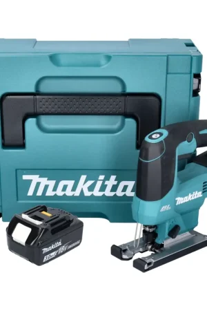 Retour Gratuit Makita DJV184F1J Scie sauteuse sans fil 18V Brushless + 1x Batterie 3,0Ah + Coffret Makpac - sans chargeur