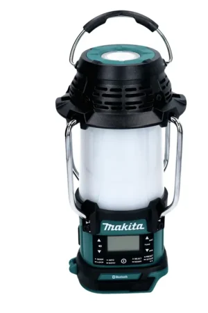 Remise Makita DMR056 Radio sans fil 18V FM DAB+ avec lanterne 360° et lampe de poche IP65 Solo - sans batterie, sans chargeur