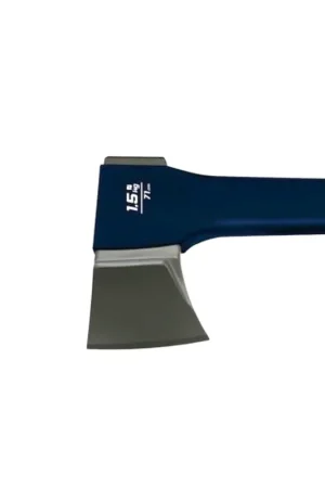 HAUSHALT Hache HH-427E, 710 mm, 1,5 kg, tête en acier inoxydable, avec manche caoutchouté antidérapant en rouge ( 000051405555 ) Offre Spéciale