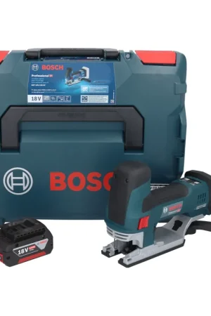 Produit De Marque Bosch GST 18V-155 SC Professional Scie sauteuse sans fil 18 V + 1x batterie 5,0 Ah + L-Boxx - sans chargeur