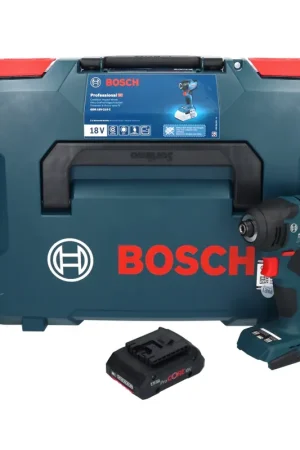 Bosch GDR 18V-210 C Professional Visseuse à chocs sans fil 18 V 210 Nm 1/4'' + 1x batterie ProCORE 4,0 Ah + L-BOXX - sans chargeur Dernier Modèle
