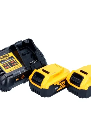Kit de démarrage sans fil 18 V DeWalt 2x DCB 184 batterie 5,0 Ah + DCB 116 XR chargeur rapide Expédié Aujourd'hui