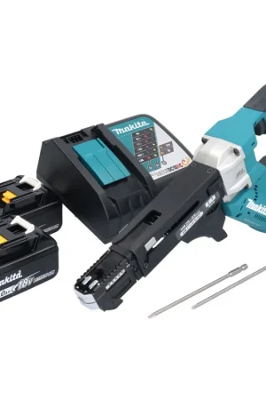 Makita DFR551RG Visseuse automatique sans fil 25-55mm Brushless 18V + 2x Batteries 6,0Ah + Chargeur Satisfait Ou Remboursé