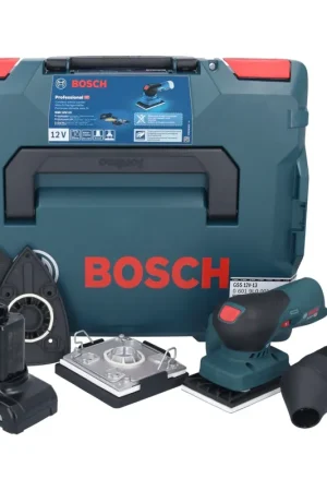 Bosch GSS 12V-13 Professional Ponceuse vibrante sans fil 12 V + 1x batterie 6,0 Ah + L-BOXX - sans chargeur Offre Exclusive