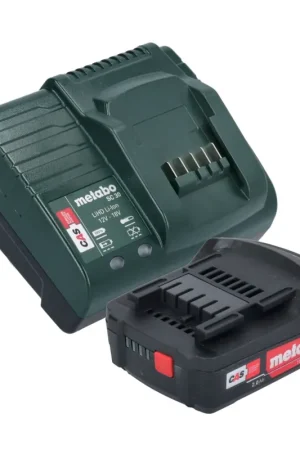 Metabo Basic Set 1x batterie Li-Power 18 V 2.0 Ah ( 625596000 ) + chargeur SC 30 12- 18V ( 316067840 ) Prix Bas