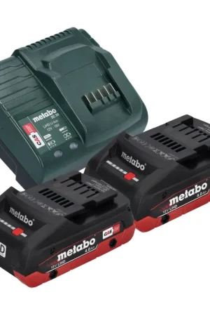 Metabo Basic Set 2x batterie LiHD 18 V 4,0 Ah ( 2x 625367000 ) + Metabo SC 30 chargeur 12 - 18 V ( 316067840 ) Paiement Sécurisé