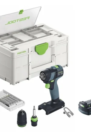 Affaire À Saisir Festool TXS 18-Basic-Set Perceuse-visseuse sans fil 40Nm Brushless 18V + 1x Batterie 3,0Ah + Systainer - sans chargeur