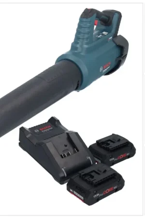 Bosch GBL 18V-750 Professional Souffleur sans fil 18 V BITURBO Brushless + 2x batterie ProCORE 4,0 Ah + chargeur Prix Cassé