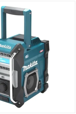 Promotion Saisonnière Makita MR 003 GZ Radio de chantier sans fil 12 V - 40 V DAB DAB+ FM 3,5 mm AUX USB IP64 - sans batterie, sans chargeur