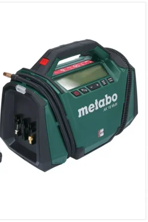 Top Vente Metabo AK 18 Multi Compresseur sans fil 18 V 11 bar + 1x batterie 2,0 Ah - sans chargeur