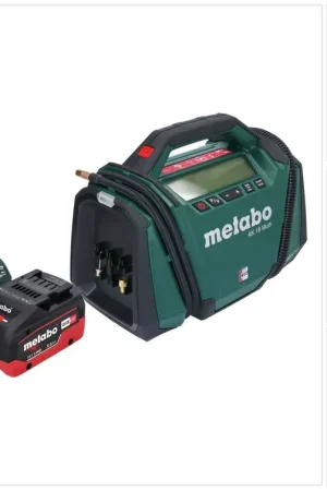 Metabo AK 18 Multi compresseur sans fil 18 V 11 bar + 1x batterie 5,5 Ah + chargeur Super Prix
