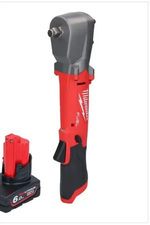 Achetez Aujourd'hui Clé à chocs angulaire sur batterie Milwaukee M12 FRAIWF12-601 12 V 1/2" 270 Nm sans balais + 1x batterie 6,0 Ah - sans chargeur