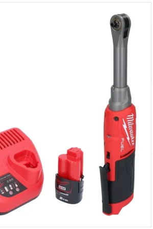 Bon Plan Milwaukee M12 FHIR14LR-201 Clé à cliquet haute vitesse 12 V 47 Nm 1/4" Brushless + 1x batterie 2,0 Ah + chargeur
