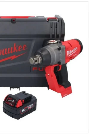 Achetez Aujourd'hui Clé à chocs sans fil Milwaukee M18 ONEFHIWF1-501X 18 V 2033 Nm 1″ brushless + 1x batterie 5,0 Ah + boîtier HD - sans chargeur