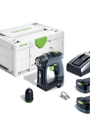 Affaire À Saisir Festool CXS 12 2,5-Plus Perceuse-visseuse sans fil 12 V 30 Nm Brushless ( 576864 ) + 2x batterie 2,5 Ah + chargeur + Systainer